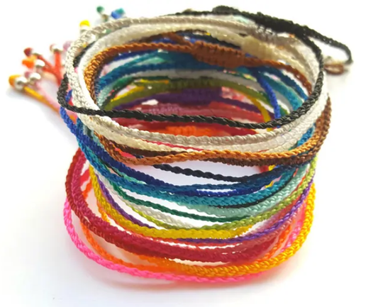 The Original Thin Braided Bracelet or Anklet